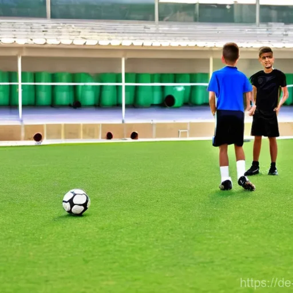 몰타 출신 축구선수 - **Youth Football Academy in Malta**
    A vibrant and energetic scene at a modern youth football aca...